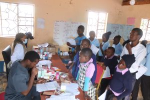 Health screening for participants